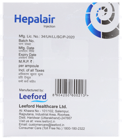 Hepalair Infusion 10ml